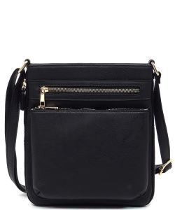 Fashion Crossbody Bag AD1238 BLACK